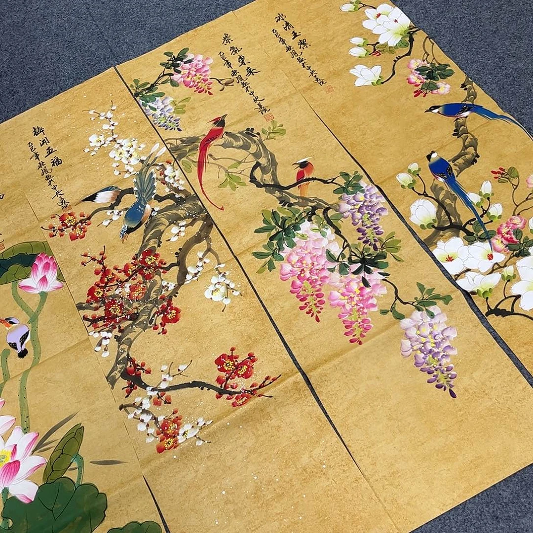国画国画老师作品