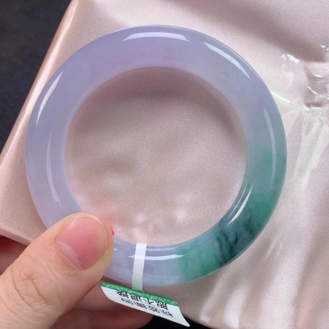 未镶嵌手镯翡翠缅甸天然翡翠手镯53