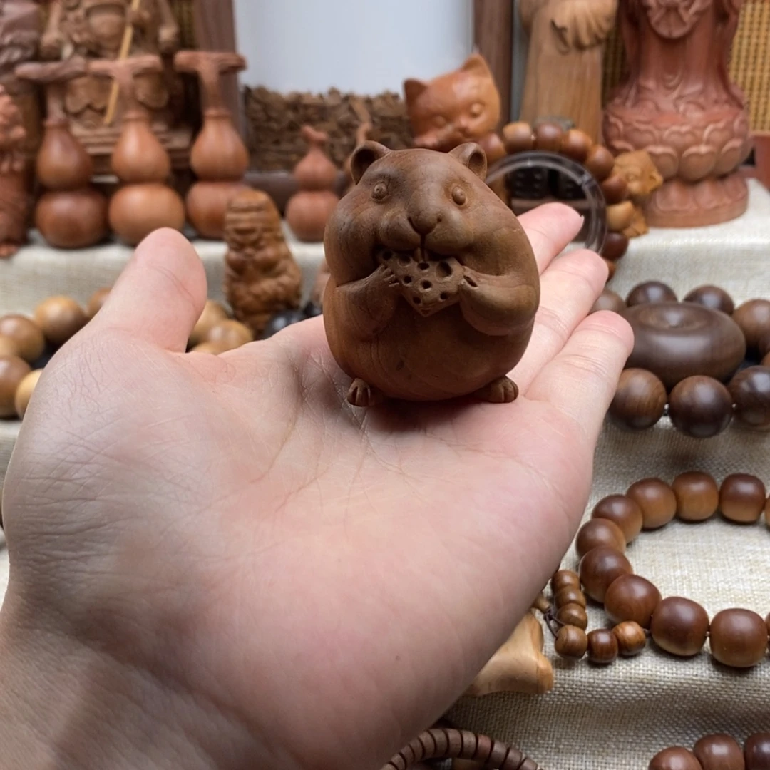 檀香木手串/手链迈索尔，老山檀香，奶香，微瑕