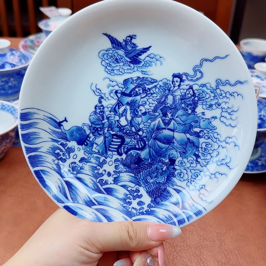 景德镇陶瓷手绘壶茶