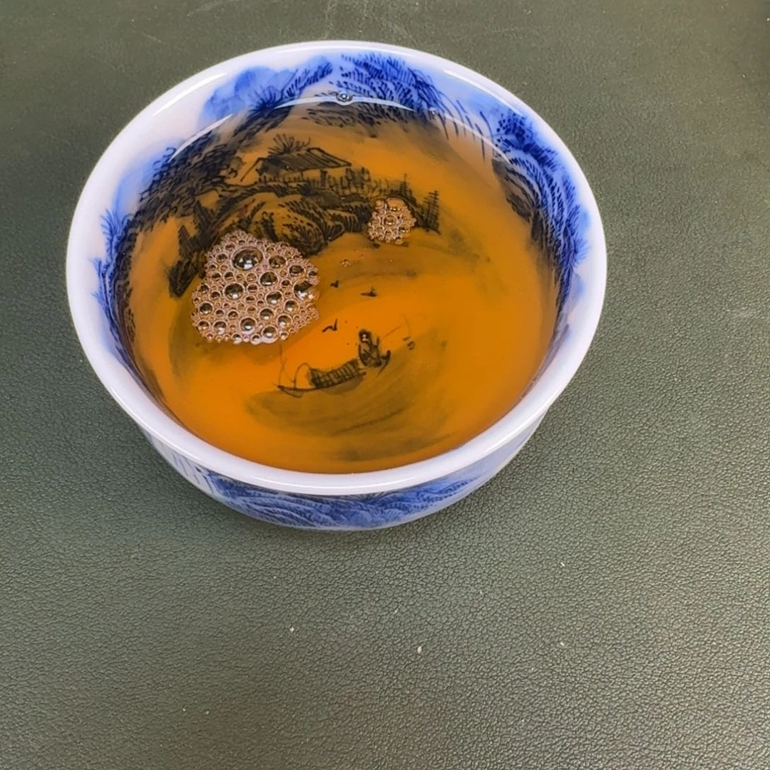 陶景德镇纯手绘茶具圆圆249