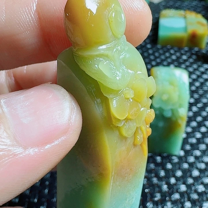 寿山石相*豆真真正正章