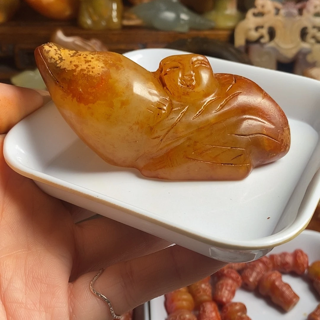 岫岩老玉（透闪石质玉）未镶嵌挂件