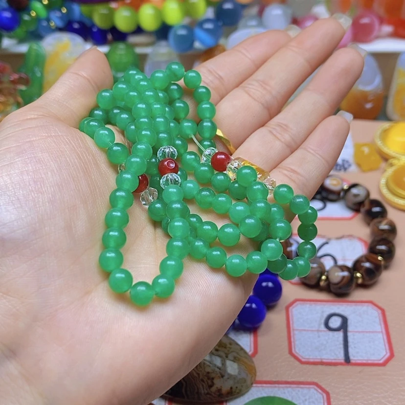 【闪购商品】玛瑙/玉髓颈饰未镶嵌小*六