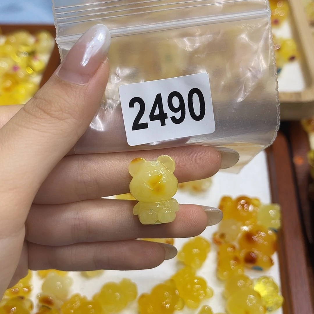 琥珀未镶嵌裸石蜜蜡