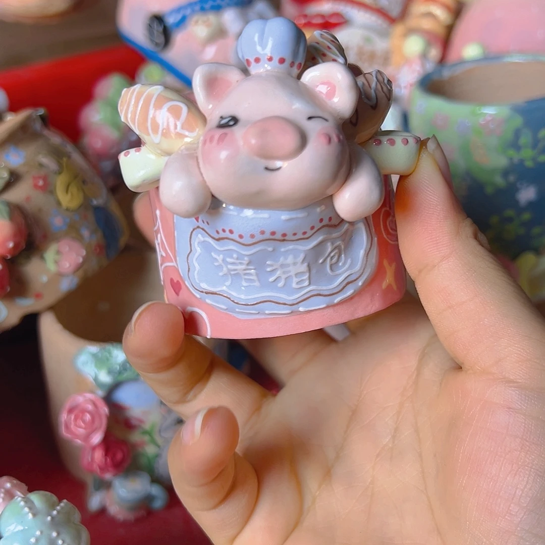 清仓老梧家手工多肉花盆