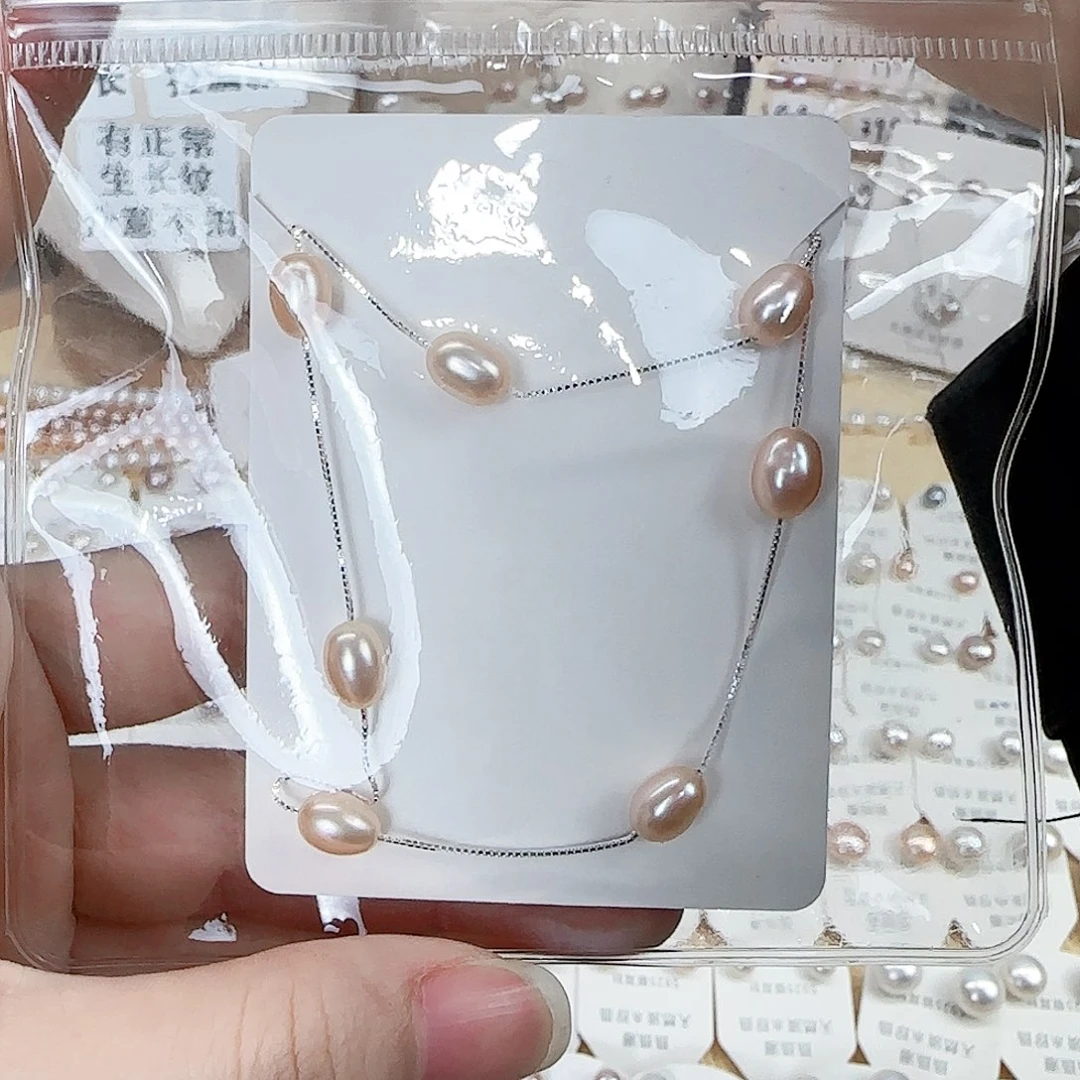 淡水珍珠珠宝奇石银S925镶嵌一****睛11微瑕