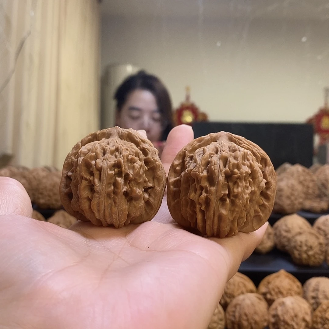 把件文玩核桃44四座楼