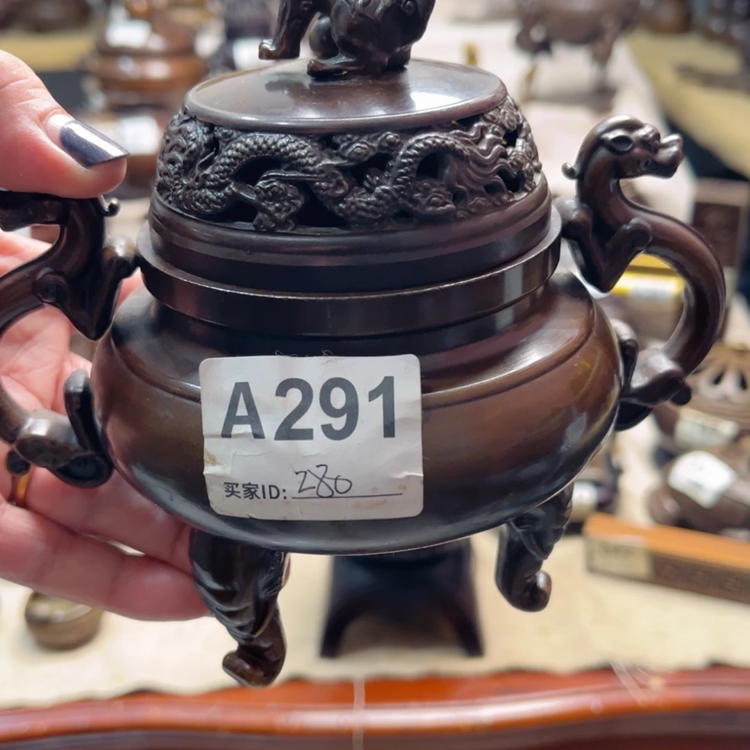拾*鲤黄铜材质，一物一拍999999