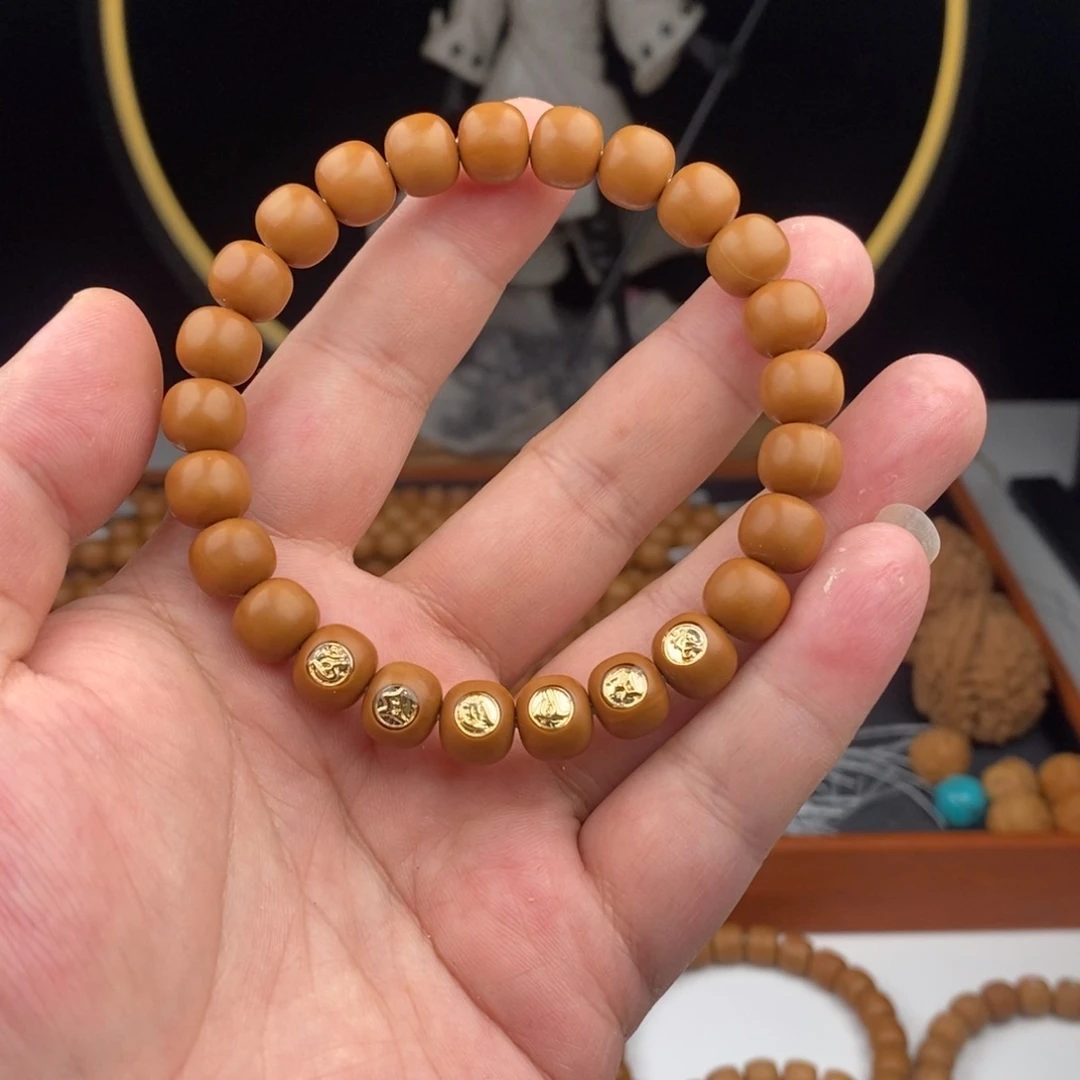 猴头核桃手串六字真言体验款老型