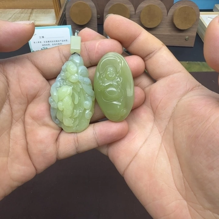 颈饰未镶嵌和田玉无****糕