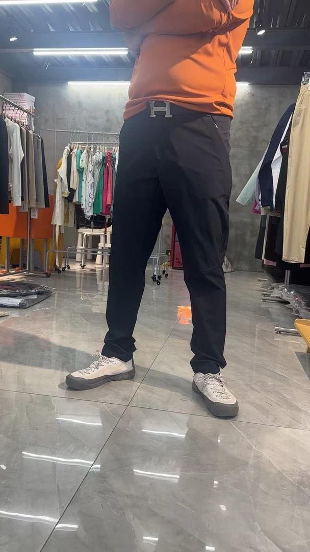 【一吨她爹专属】2025春新款户外高端男士三防登山软壳冲锋裤56267