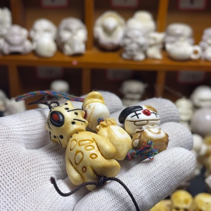 灯***货非金属皮质配饰鹿角雕刻一起