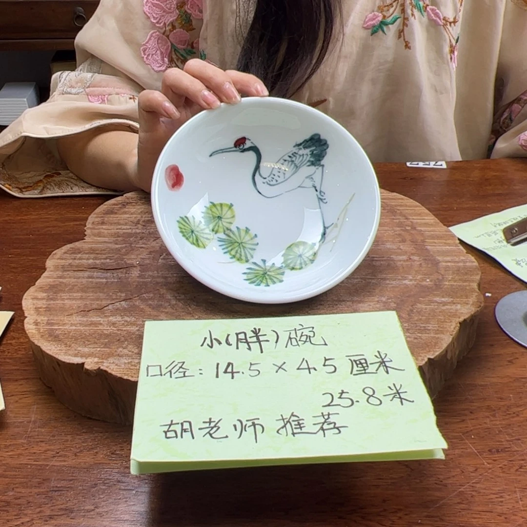 瓷片景德镇陶瓷手工手绘制作