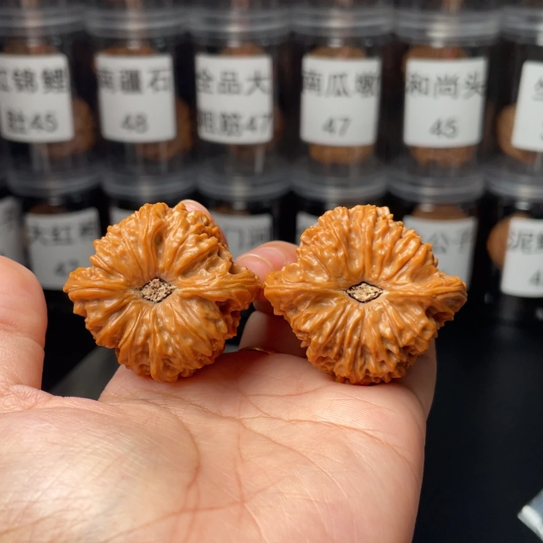 何***丶文玩核桃把件43凹底南将