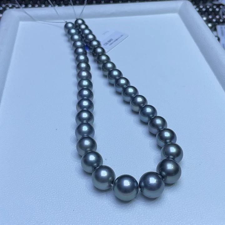 晗***笑未镶嵌海水珍珠项链