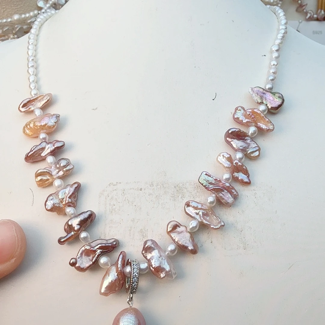 颈饰淡水珍珠未镶嵌