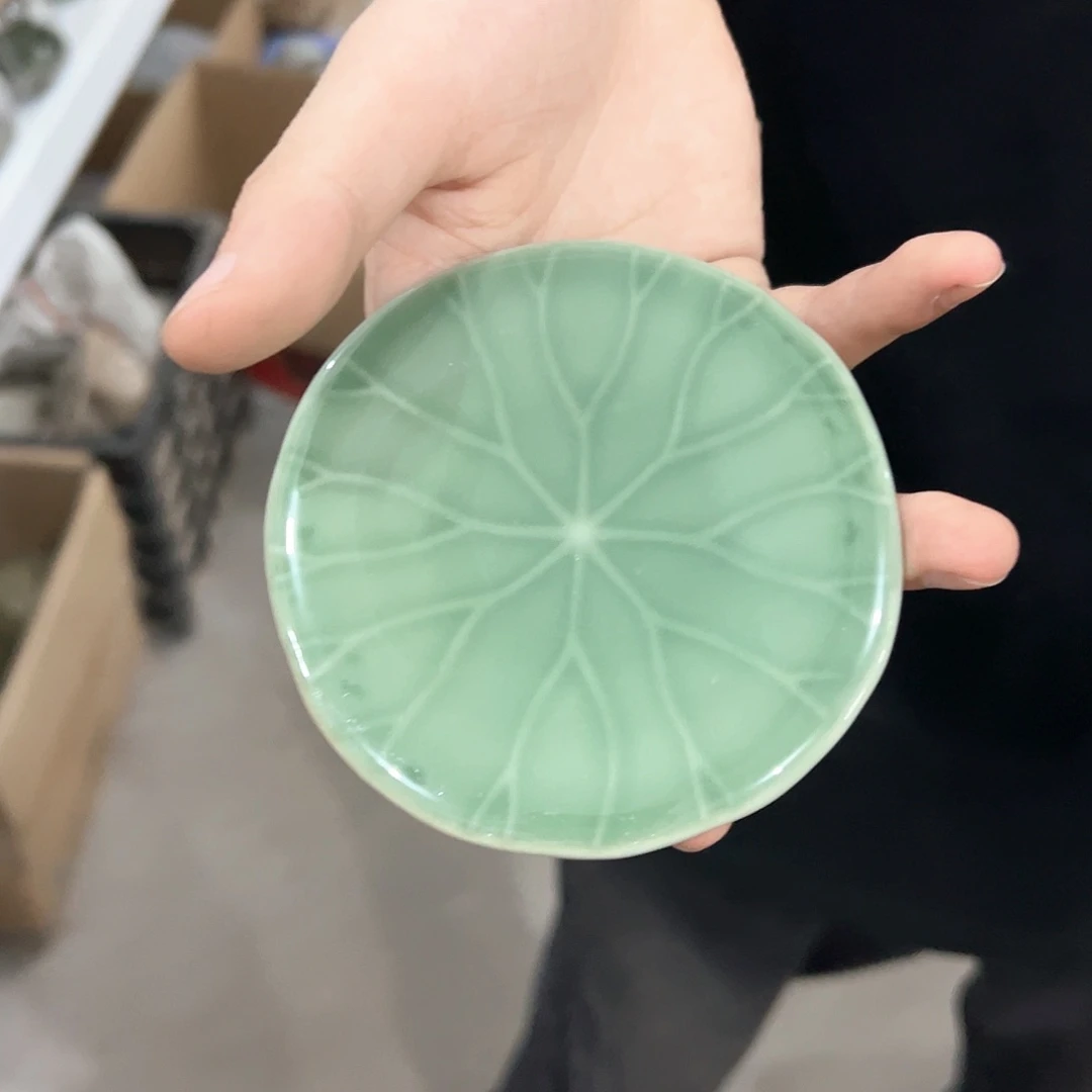 龙泉云间青瓷小米茶器