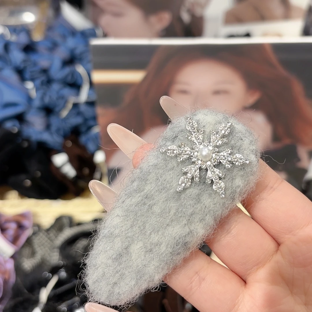 布艺铁合金发饰发夹