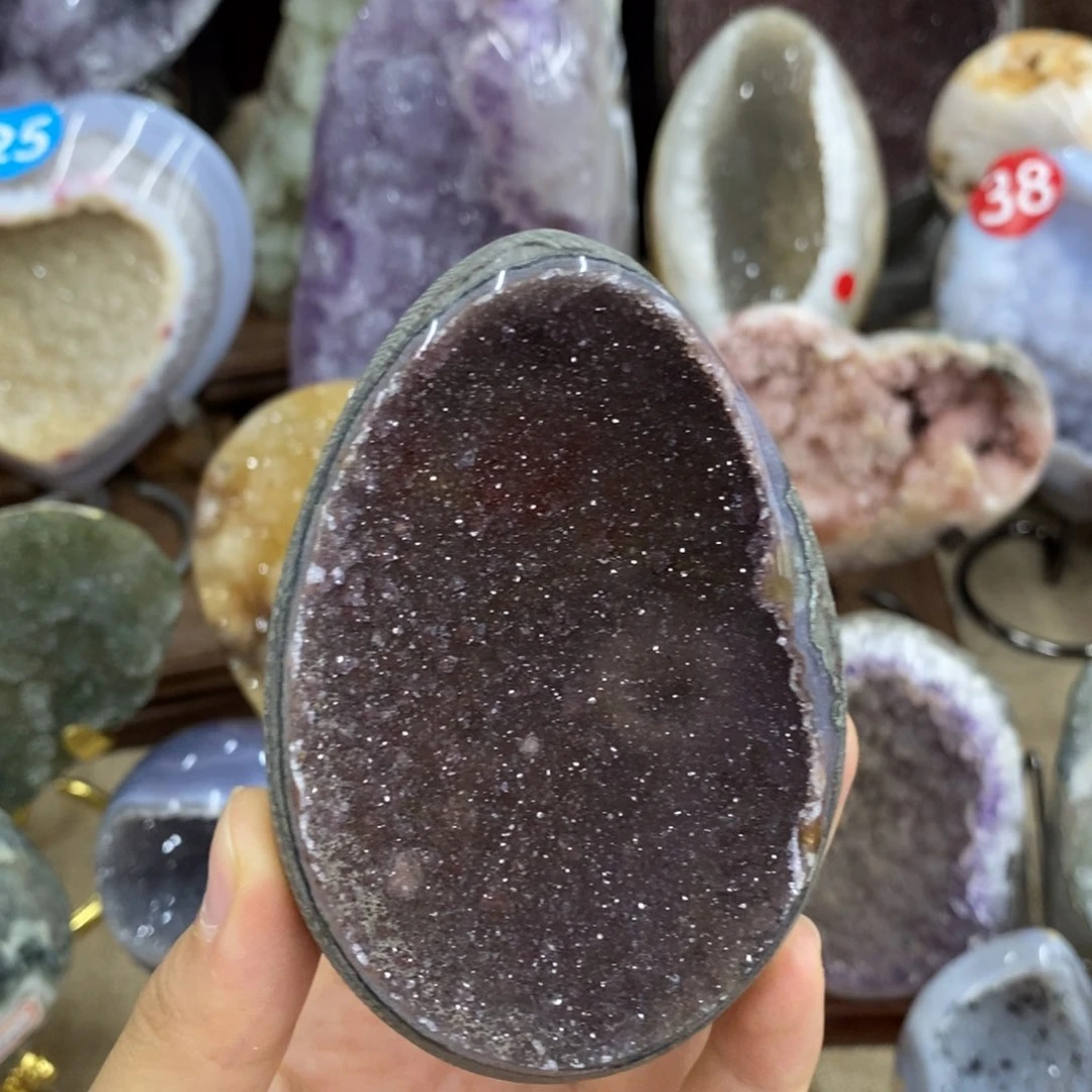 紫晶珠宝半成品未镶嵌1