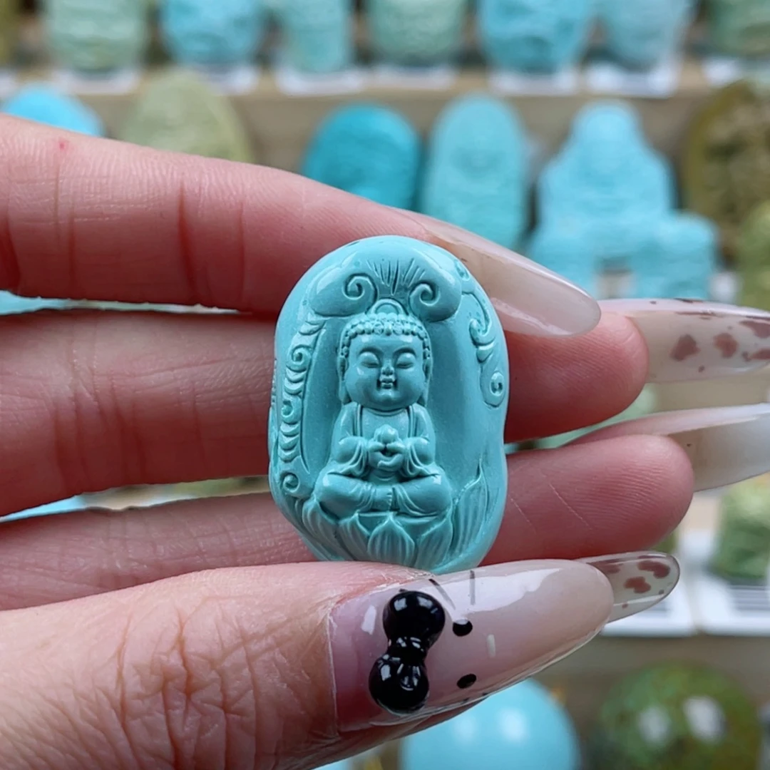 绿松石未镶嵌珠宝奇石