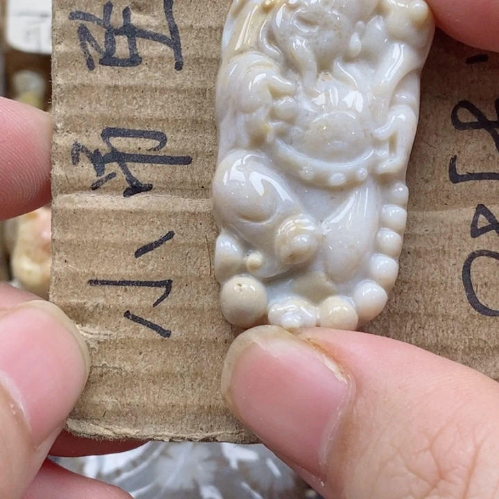 颈饰未镶嵌硅化珊瑚（珊瑚玉）徐*屋