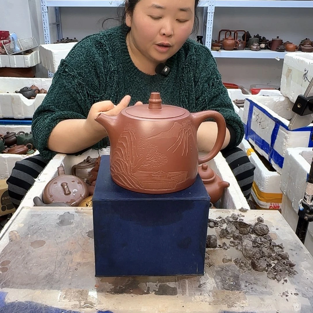 紫砂茶壶宜兴紫砂壶瑕疵处理