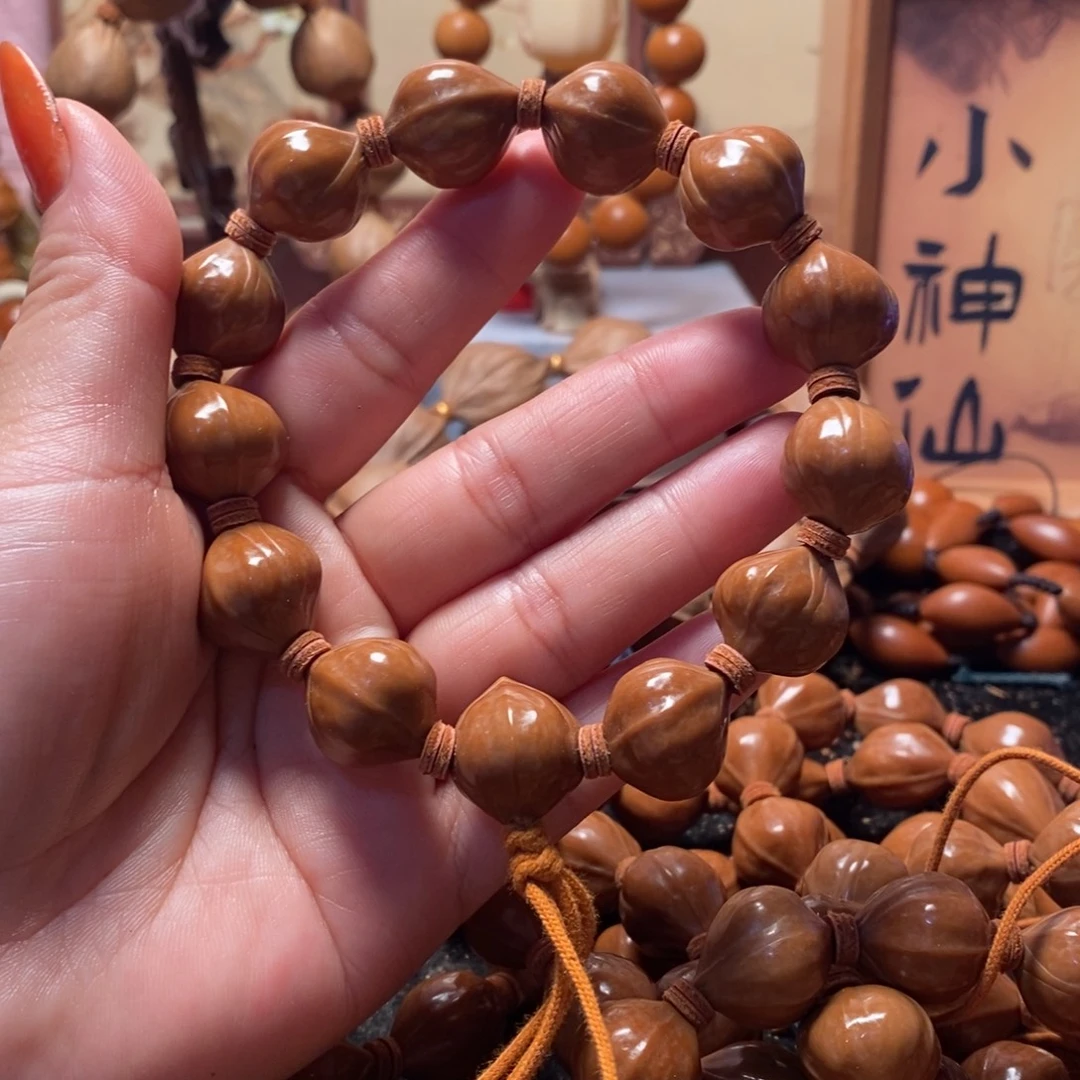 手串/手链橄榄核1.7蜜桃鸡血短