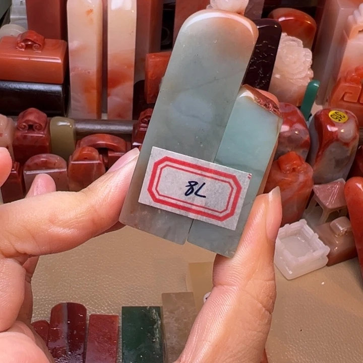 印石寿山石78号两个