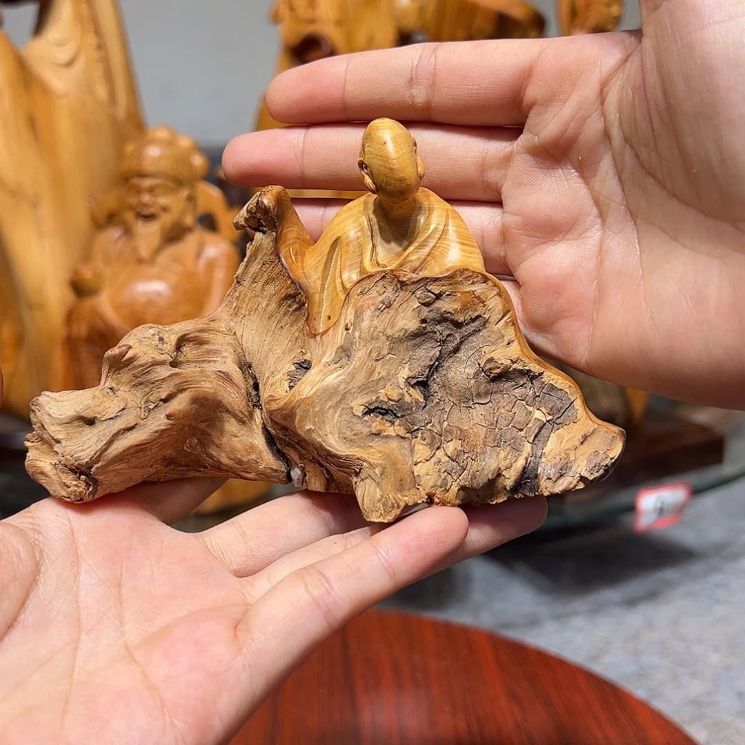 柏木（崖柏）崖柏木手把件摆件