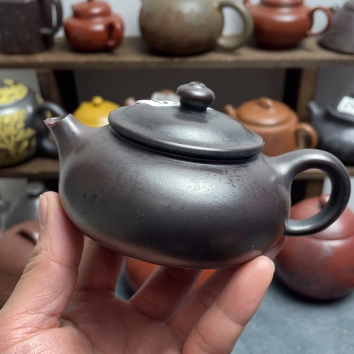 紫砂茶壶紫砂微瑕嘴磕加晃盖
