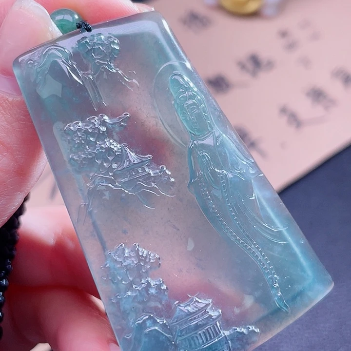 翡翠吊坠(不含链)未镶嵌