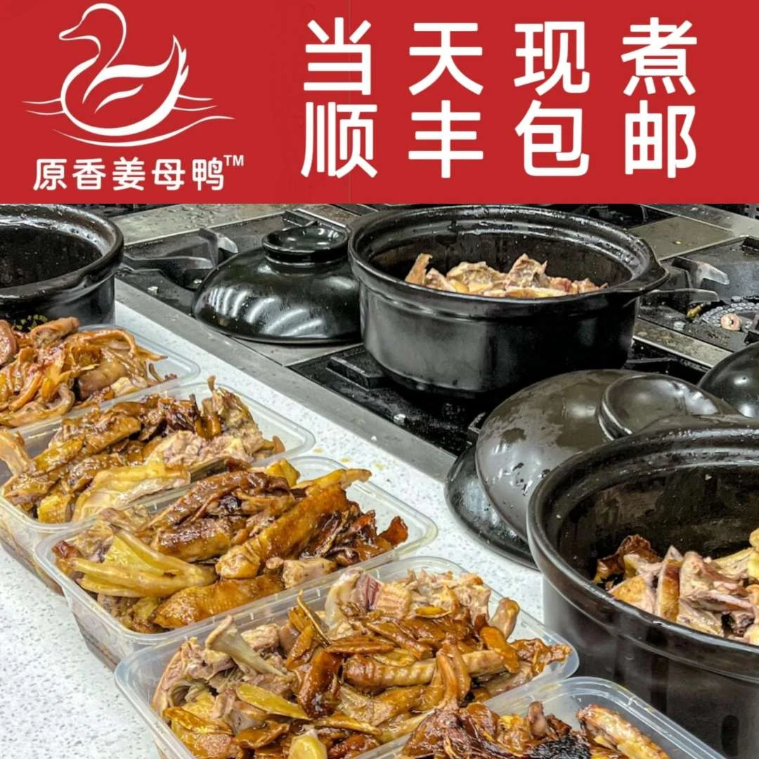 顺丰包邮 当天新鲜现煮厦门姜母鸭 福建特产 泉州美食