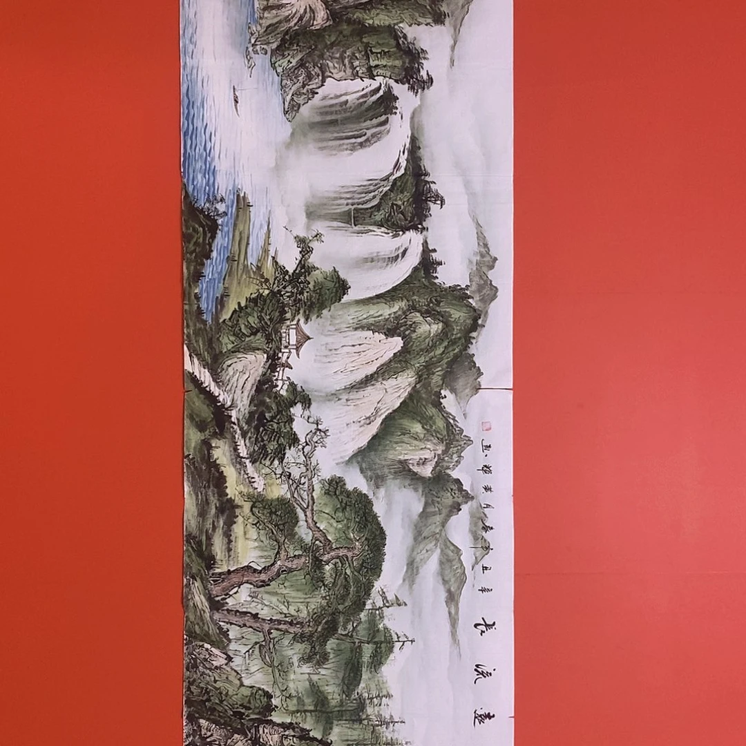 国画花鸟山水国画作品