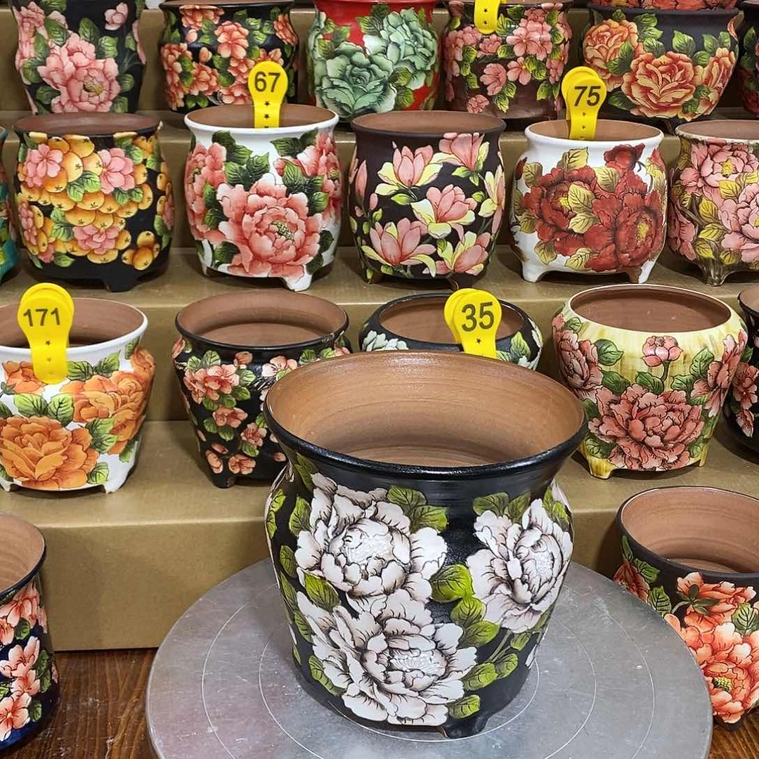 景德镇精品啵啵美盆。16/15.5