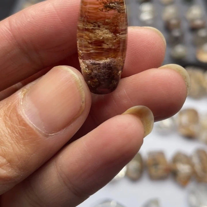 纯天然粉色幽灵碧玺（处理）