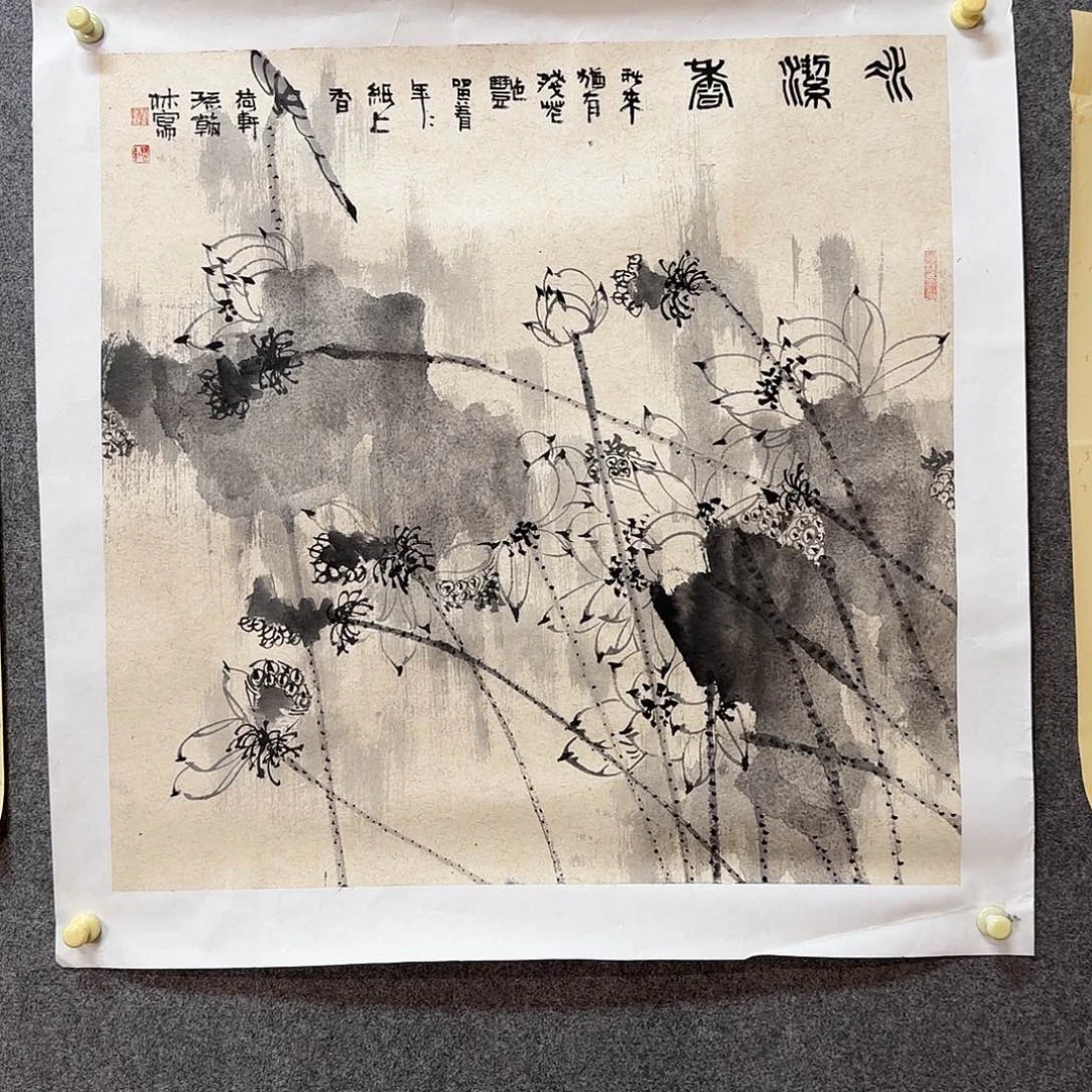 国画孙翰林老师手绘作品