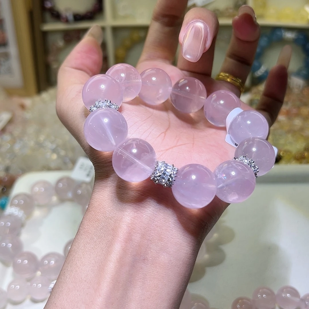 水晶手链未镶嵌-****?设计款48小时鉴赏