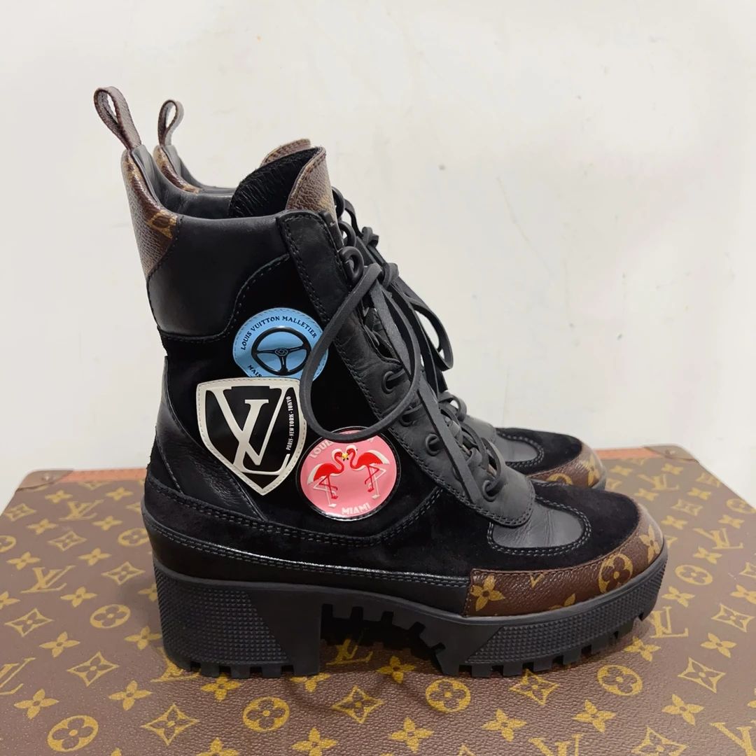 99新 LV 安洁利严选高跟鞋 尺码36.5成色看直播 GSS24397