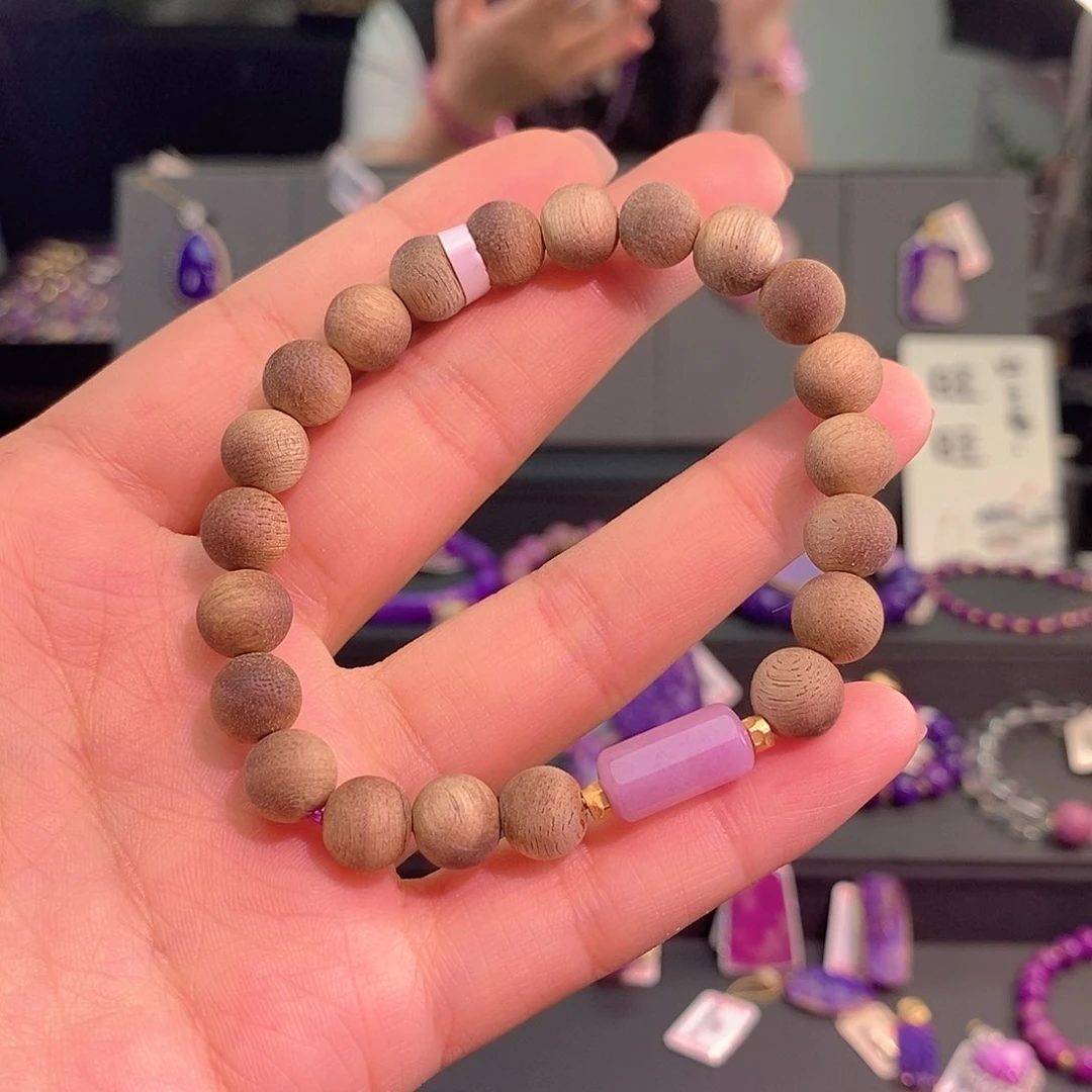 18K金镶嵌苏纪石（舒俱来）手串