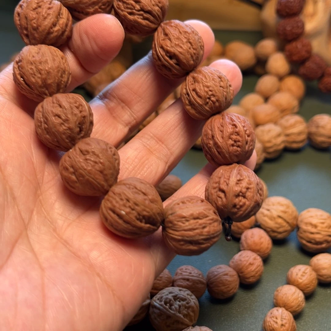 桃核吊坠M****舜精品秋子手串