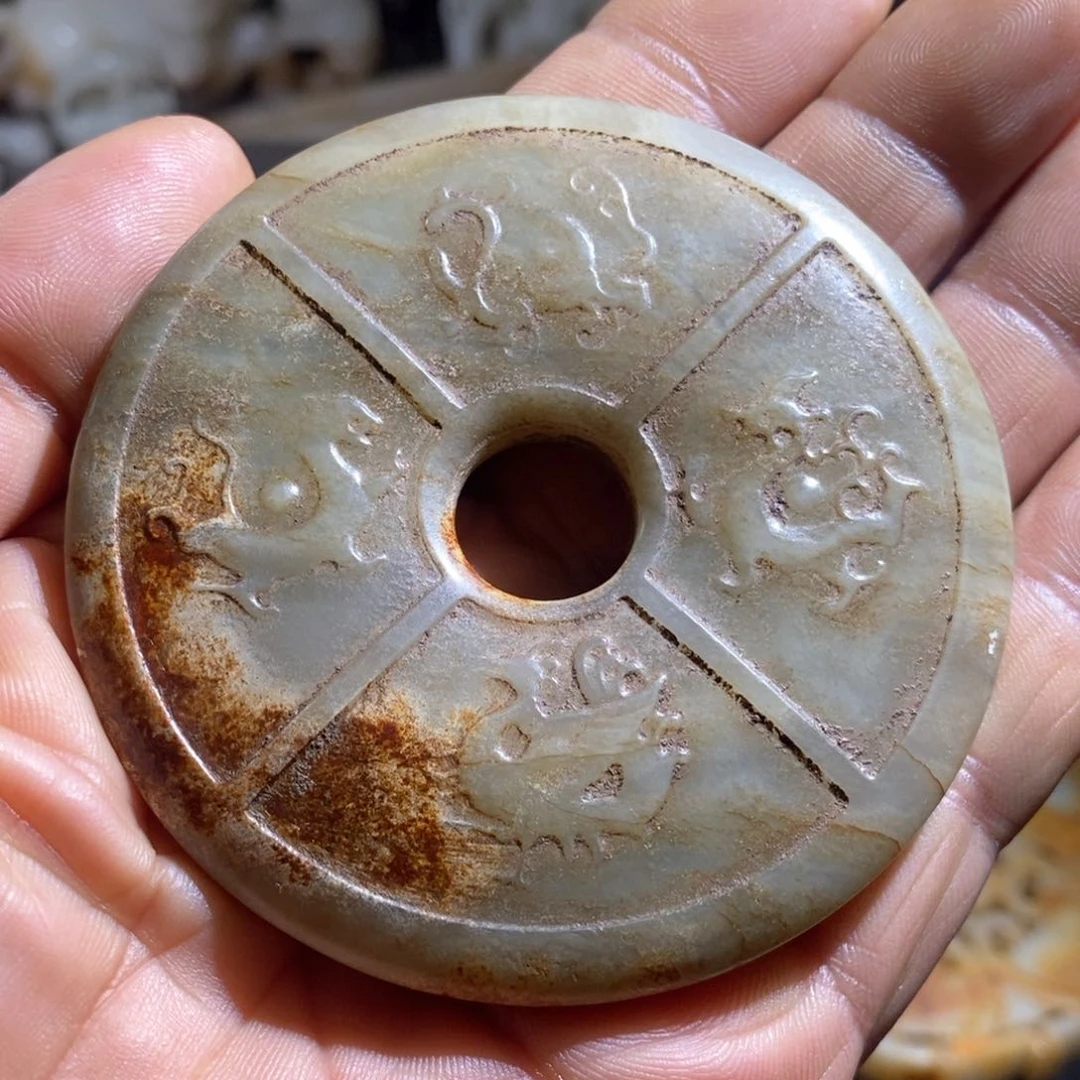 和田玉（糖玉）颈饰未镶嵌