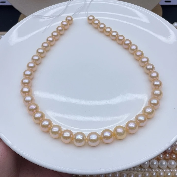 银S925镶嵌淡水珍珠颈饰