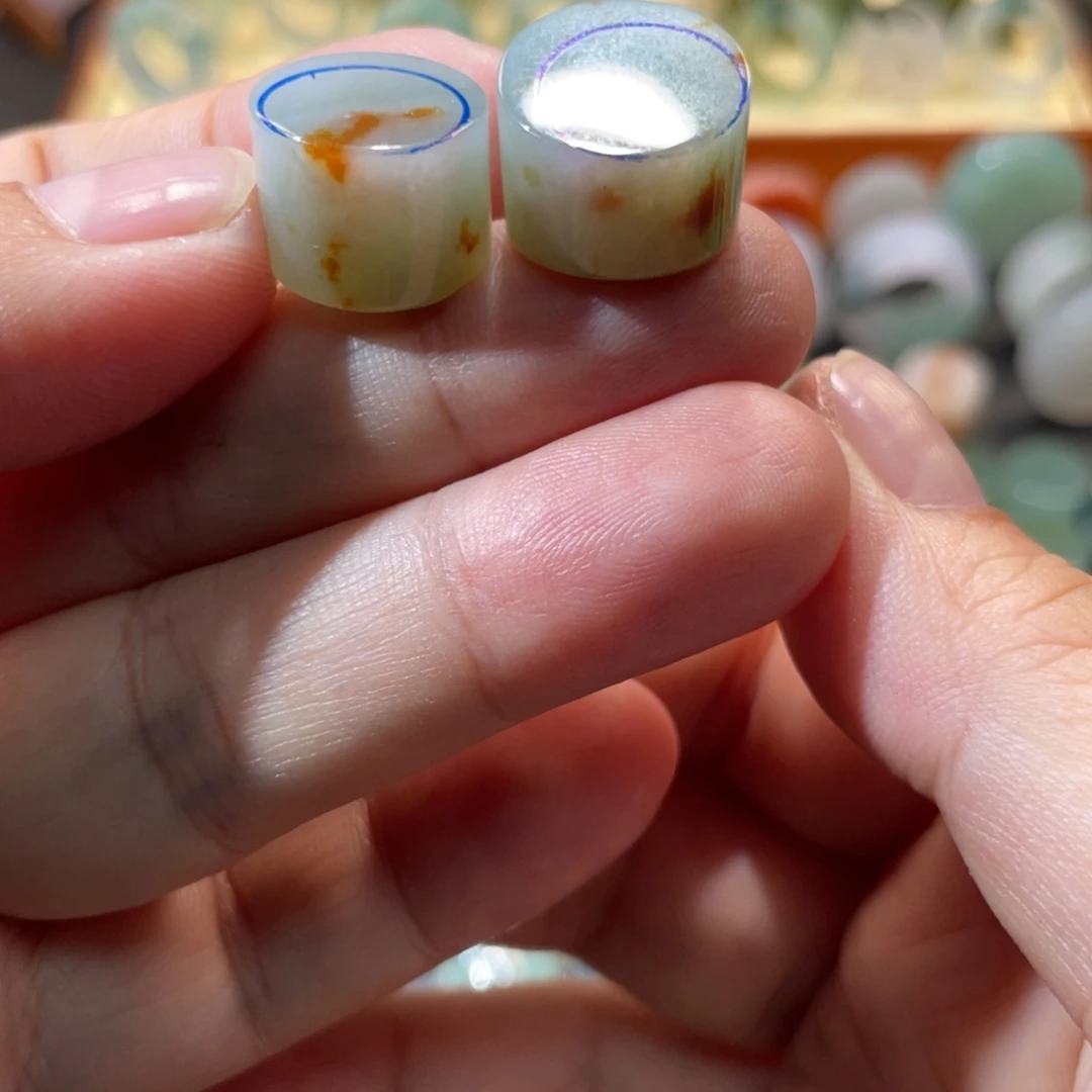 掐***蛋定制翡翠未镶嵌天然翡翠