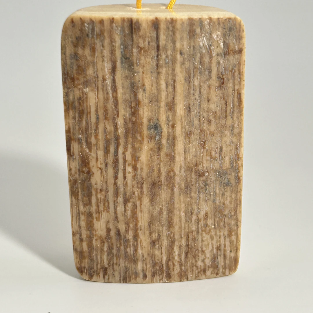 猛犸牙冰咖无事牌吊坠56*34*17mm假一罚四X402