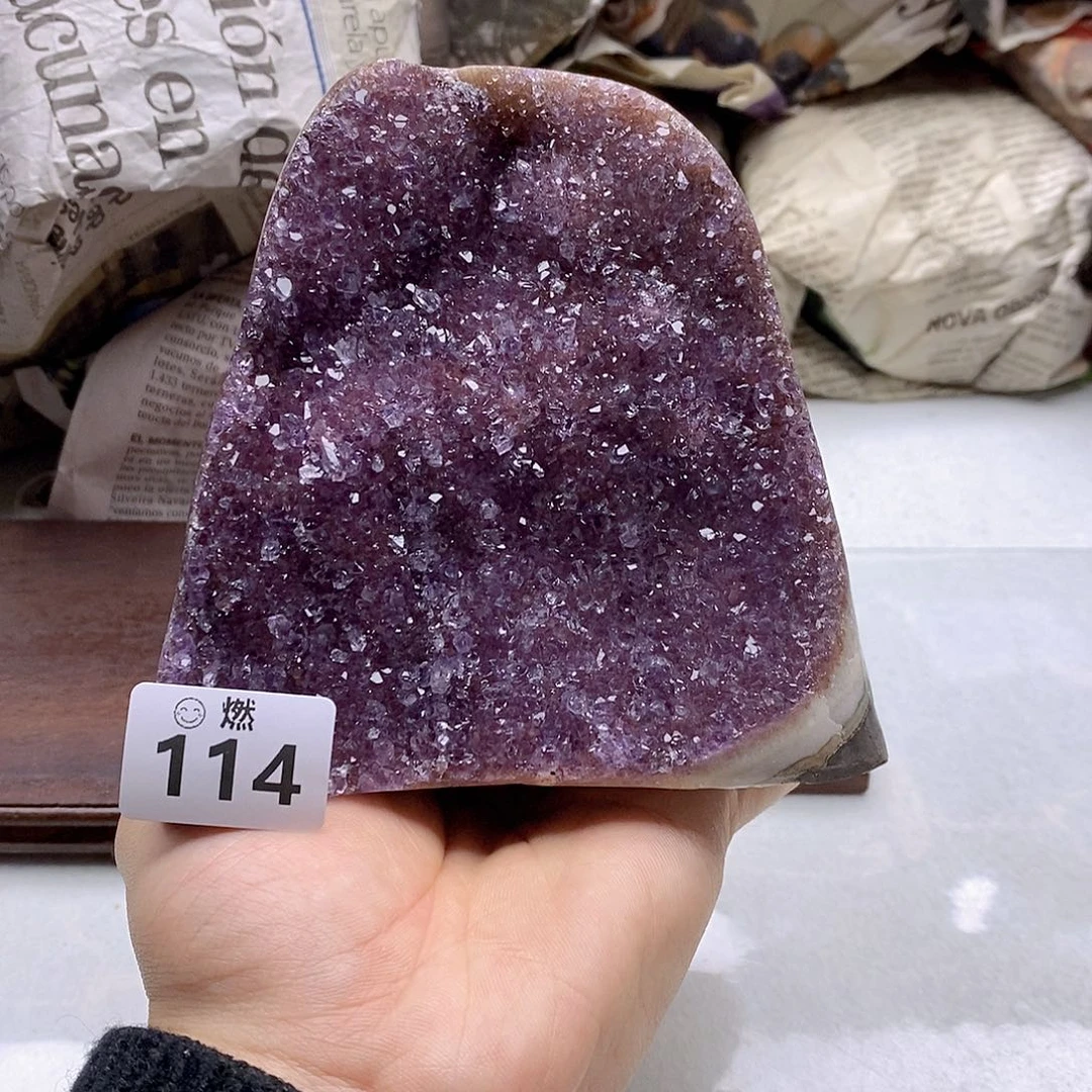 紫晶大型摆件（非配饰）未镶嵌