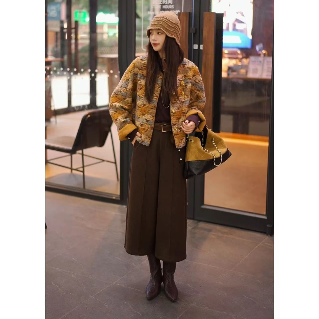 【云感温暖-有鹅绒版】港风小众欧货设计感高级风90白鹅绒外套W1456