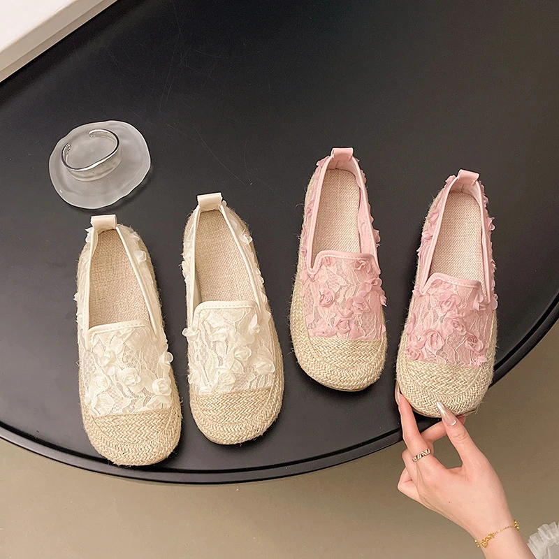 2025春夏新款春夏新款圆头平底软面休闲气质时装sn155