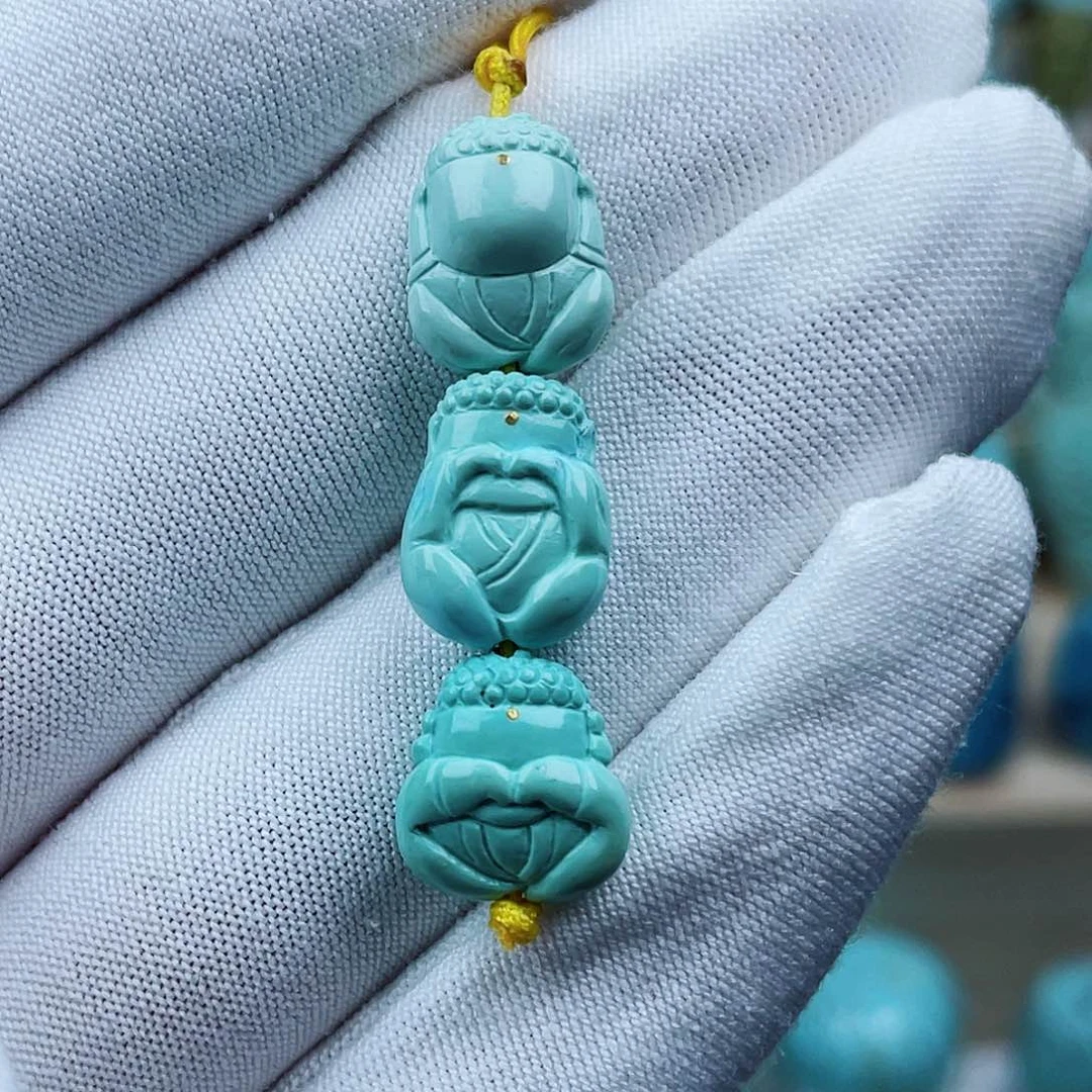 未镶嵌绿松石珠宝奇石