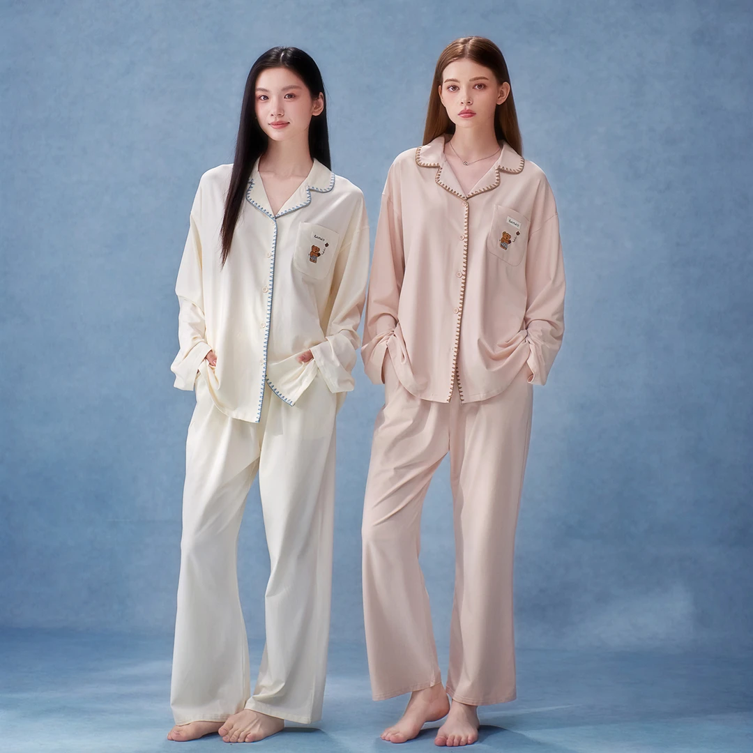 思莉太太【塑料女孩】莫代尔女款睡衣2025新款爆款洋气少女居家套装